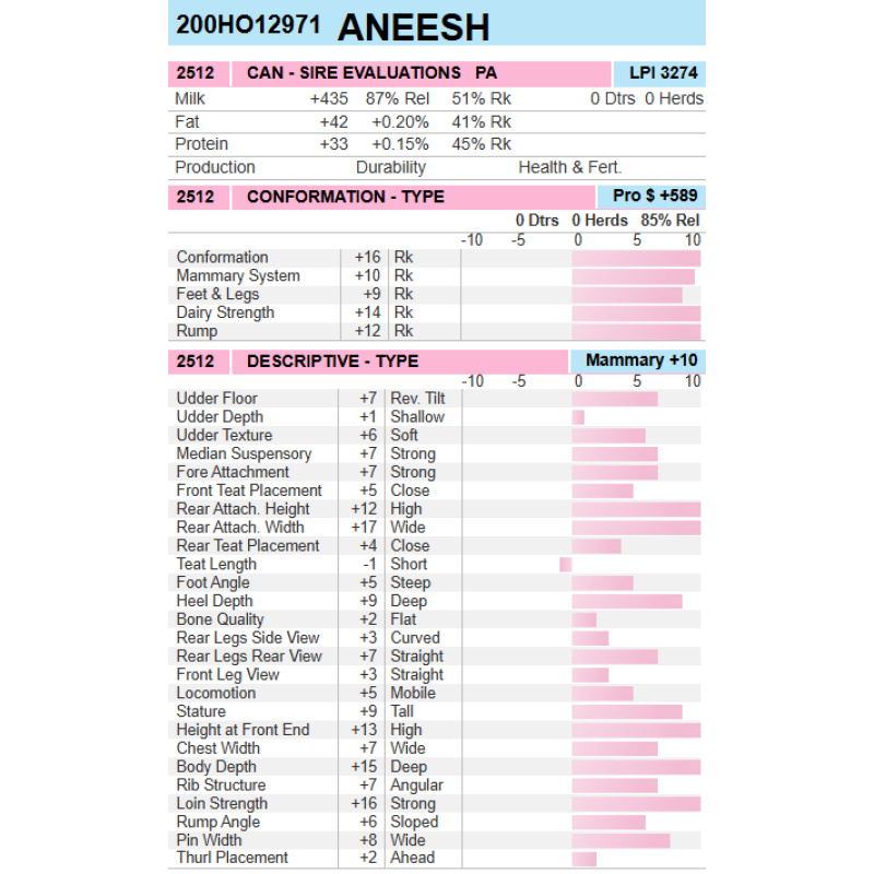 LOT Nr 4: EMBRYO PAKKET